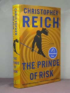 1st, signed by author, The Prince of Risk by Christopher Reich (2013, HB) - Picture 1 of 3