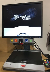 Freedom Scientific Topaz Impaired Low Vision Magnifier 15" Screen Tested Working - Picture 1 of 17