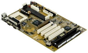 Motherboard BIOSTAR M5ala Ver:2.0 Socket 7 Sdram PCI Isa AGP - Picture 1 of 3
