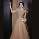 Noble Evening Formal Party Ball Gown Prom Bridesmaid Host Girls Dress Ymj079