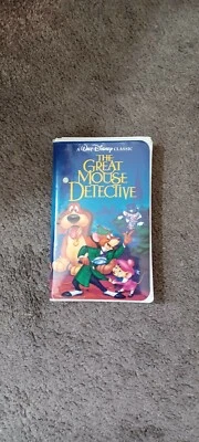 WALT DISNEY'S CLASSIC - The Great Mouse Detective (VHS 1360) Black Diamond  - Image 1 of 3