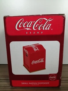 Vintage Retro Coca-Cola Marke kleiner Serviettenspender - offiziell lizenziert - Bild 1 von 3