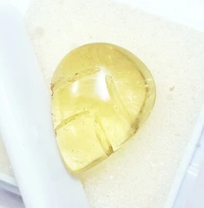 Transparent 100% Natural Lemon Topaz Pear Shape 9.10 Ct Certified Loose Gemstone - Picture 1 of 6