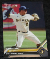 2023 Topps Now Road to Opening Day Base Luis Urias OD-223 Milwaukee Brewers