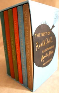 The Best of Roald Dahl Six Volume Book Set Folio Society Quentin Blake BFG  - Bild 1 von 12