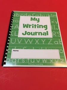 Primary Learning My Writing Journal - 30 Pgs Set of 10 Green Teaching Supplies - Picture 1 of 5