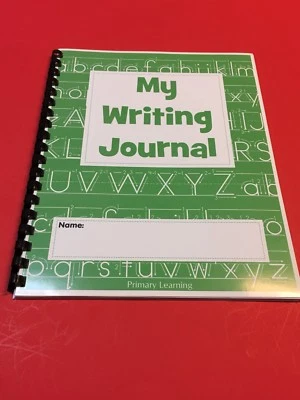 Primary Learning  My Writing Journal - 30 Pgs Set of 10  Green Teaching Supplies - Image 1 of 4