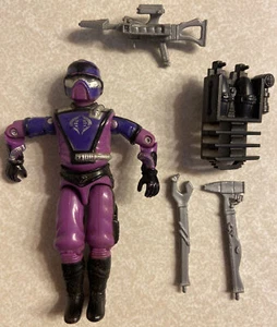 Vintage 1987 G.I. Joe Action Figure "Techno-Viper" (version 1/V1) with File Card - Picture 1 of 4