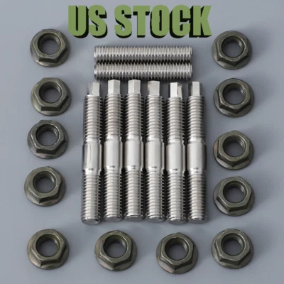 Cylinder Head Stud Exhuast Bolt Nut Top End For Yamaha Blaster YFS200 1988-2006 - Image 1 of 4