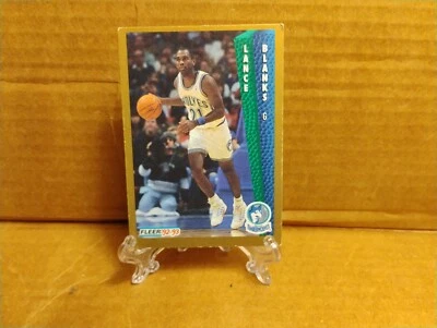 1992-93 Fleer - #378 Lance Blanks - Image 1 of 2