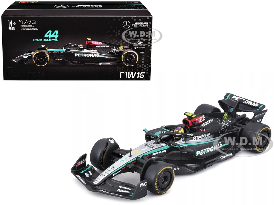 BURAGO 18-38209-H Mercedes Gp - F1 W15 Eq Performance Team AMG Petronas Motorspo