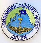 Vietnam Era US Navy Commander Carrier Group 7 Japanese Made Squadron Patch