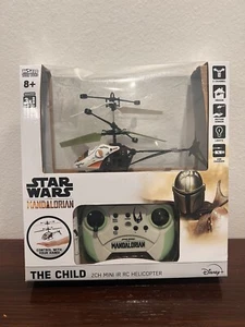 Remote Control Star Wars Mandalorian Baby Yoda 2CH IR Helicopter, by Disney - Picture 1 of 7