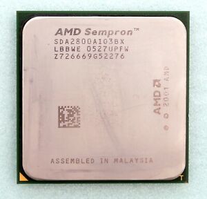 AMD Sempron 2800+ 1.6GHz SDA2800AIO3BX Socket 754 CPU / Processor