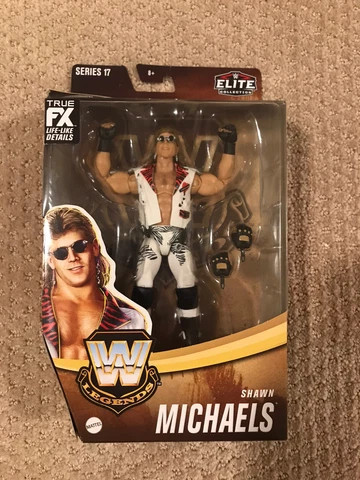 WWE Shawn Michaels Legends Elite Series #17 Mattel Figure NEW Wrestling WWF 2023 Cover
