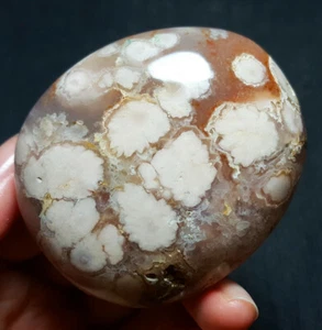 HOT 121g Natural Polished Cherry Blossom Agate Crystal Madagascar YWA745 - Picture 1 of 12