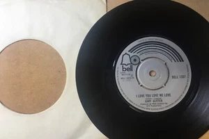 Gary Glitter, I Love You Love Me Love - 1973 Single Schallplatte 7"" 45u/min - Bild 1 von 1