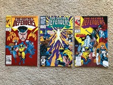 Secret Defenders (1993) Marvel - #! with red foil cover + #2 & #3