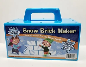 Let It Snow - Blue Snow Brick Maker - NEW - Picture 1 of 4