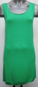 COOLES LONGTOP UNTERZIEHTOP LONG TOP TRÄGERTOP MITTEL LANG SMARAGD JADE GRÜN - Bild 1 von 3