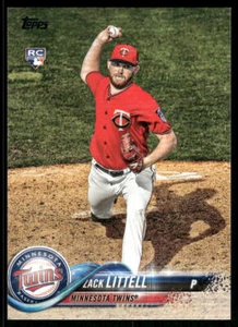 Zack Littell 2018 Topps Update #US91 Minnesota Twins Rookie Baseball Card - Picture 1 of 2