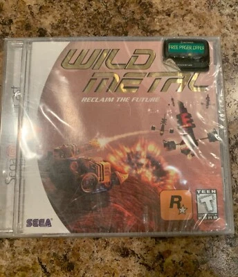 SEGA DREAMCAST - WILD METAL Game COMPLETE New FACTORY SEALED - Image 1 of 2