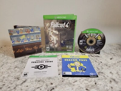 Fallout 4 (Pip-Boy Edition) (Microsoft Xbox One, 2015) CIB WITH MAP FAST SHIP - Image 1 of 4