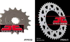Front & Rear Sprocket Kit for YAMAHA YZF600R-T,V,W-520 Chain Conversion 05-07 - Picture 1 of 7
