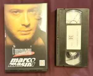 Marco Masini T'INNAMORERAI Live 1993 VHS RARA PARI AL NUOVO - Foto 1 di 2