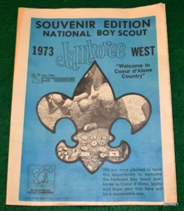 BOY SCOUT 1973 JAMBOREE - WEST - SOUVENIR NEWSPAPER - Picture 1 of 7