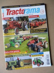 Tractorama n°72, McCormick Famall F-235D, New Holland prototype, 100 ans Renault - Imagen 1 de 1