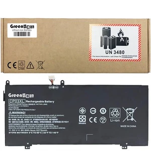 GREENTECH CP03XL 929072-855 BATTERY FOR HP SPECTRE X360 13-AE 60.9WHR 929066-421 - Picture 1 of 1