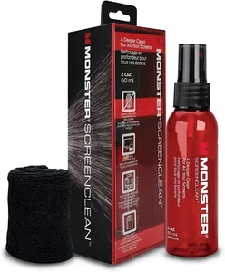 Monster 2 oz. Spray Electronic Device Screen Cleaner Kit w/ Microfiber Cloth - Picture 1 of 9