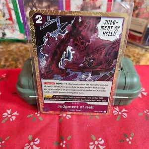 Judgment of Hell OP02-089 English Rare PRB01 One Piece Card Game - Bild 1 von 3