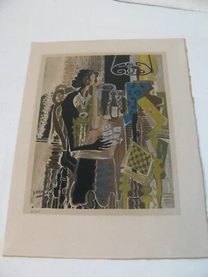 George Braque Lithographie um 1969  49 / 225  (D 387 ) - Bild 1 von 4