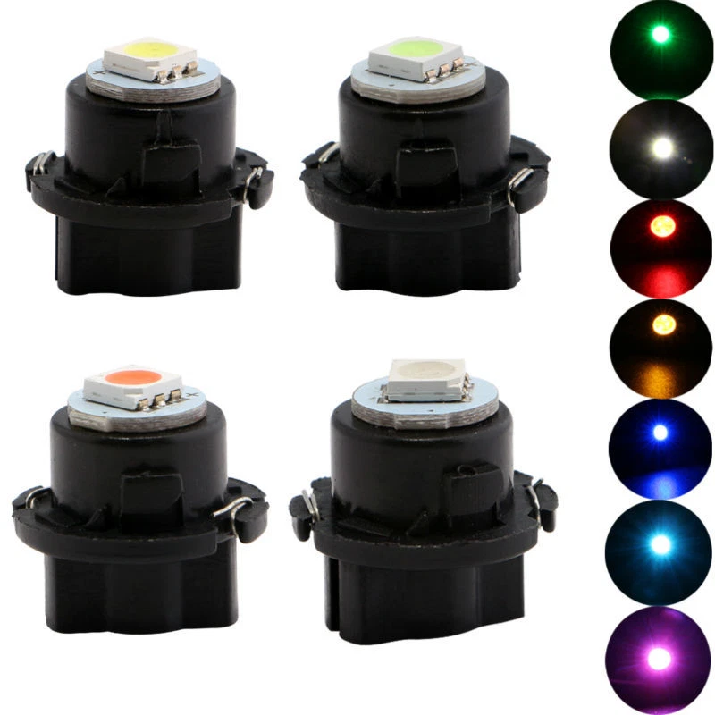 10Pcs T6.5 BASE 5050 1 SMD LED Wedge Dashboard Light Bulb Led Indicator Light - Image 1 of 4