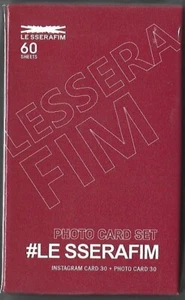 LE SERAFIM Fotokarte [60P Pack] K-POP 202310 - Bild 1 von 3