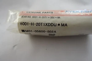 (10)mayerkawa deep groove ball bearings 6001-H-20T1XDDU*MA - Picture 1 of 3