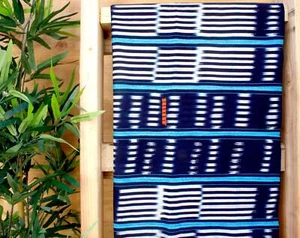 African Traditional Handmade Baule Throw Blanket Designer Handmade - Picture 1 of 8