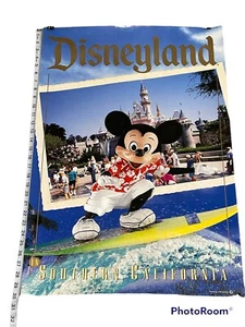 VINTAGE DISNEYLAND SOUTHERN CALIFORNIA POSTER! MICKEY MOUSE! - Bild 1 von 1