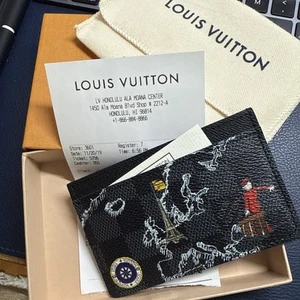 Louis Vuitton MAPS Collection Card Holder Damier Graphite N60265 NEW Limited EDT - Picture 1 of 1