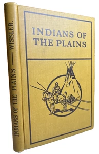 Antique 1927 North American Indians of Plains Clark Wissler Embossed Cloth Book - Picture 1 of 24