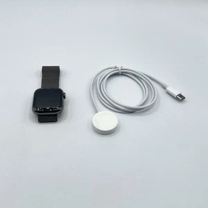 Apple Watch Serie 8 41mm Acciaio Grafite Con Cinturino Milanese - Ottimo - Foto 1 di 5