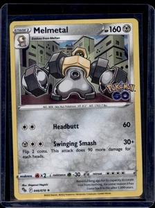 Melmetal Pokemon GO Pokémon 046/078 Holo Rare NM+ - Picture 1 of 2