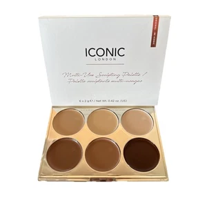 CONTOUR London Multi-Use Sculpting Palette 6 Cream Shades Fresh & New in Box - Picture 1 of 3