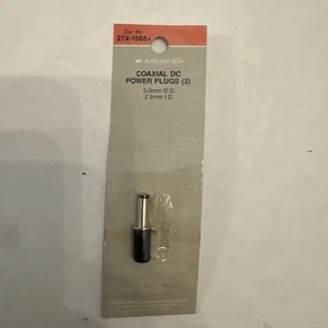 Archer Coaxial DC Power Plug 274-1568a Electrical Connector Low Voltage - Picture 1 of 3