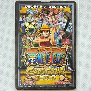 One Piece Cardgame Promo Carddass Grand Battle2 Edition Sealed Bandai 2002 Japan - Bild 1 von 8