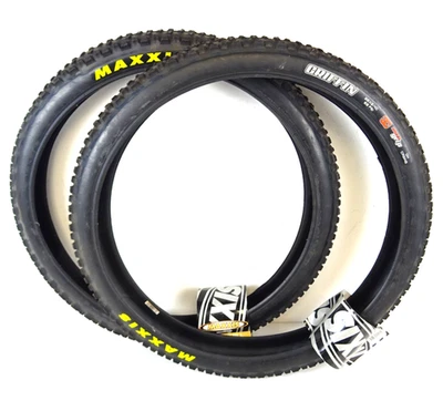 Maxxis Griffin 26 x 2.40 3C TR Maxx Wired DH Gehäuse Fahrradreifen NOS Paar TY-423-F4 - Bild 1 von 4