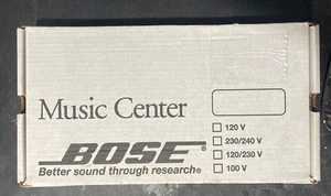 Brand New Bose Music Center Model 5 AM/FM CD Player for Lifestyle 3,5,8,12 RARE! - Picture 1 of 2