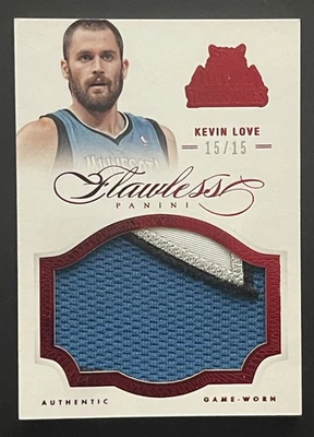 Parche Jumbo Kevin Love 2012 13 Panini impecable 15/15 Timberwolves Foto 1 de 3